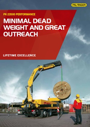 Macarale hidraulice de încărcare Palfinger PK 23500 E