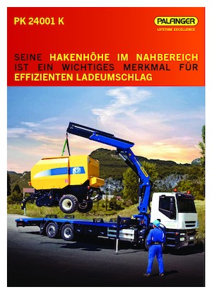 Macarale hidraulice de încărcare Palfinger PK 24001-K B