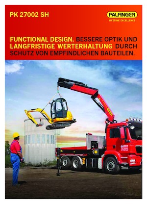 Macarale hidraulice de încărcare Palfinger PK 27002 SH B
