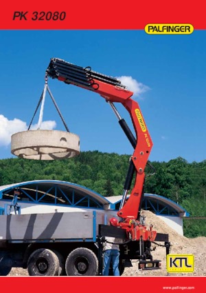 Macarale hidraulice de încărcare Palfinger PK 32080 C