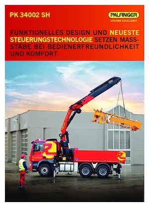 Macarale hidraulice de încărcare Palfinger PK 34002 SH G