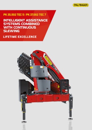 Macarale hidraulice de încărcare Palfinger PK 37.002 TEC 7 E