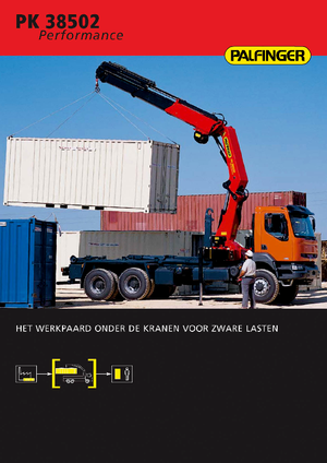 Macarale hidraulice de încărcare Palfinger PK 38502 E