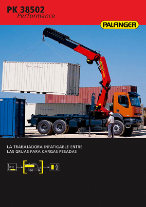 Macarale hidraulice de încărcare Palfinger PK 38502 E