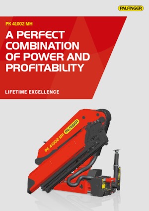 Macarale hidraulice de încărcare Palfinger PK 41002 MH C