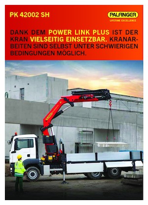 Macarale hidraulice de încărcare Palfinger PK 42002 SH G