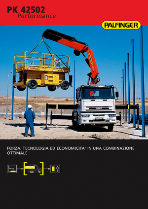 Macarale hidraulice de încărcare Palfinger PK 42502 HPLS B