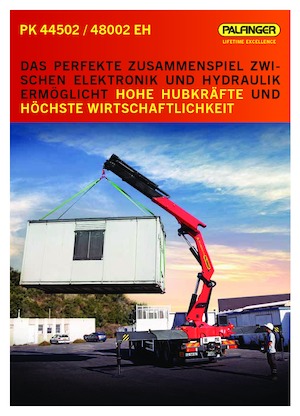 Macarale hidraulice de încărcare Palfinger PK 48002 EH D