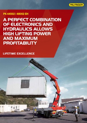 Macarale hidraulice de încărcare Palfinger PK 44502 C