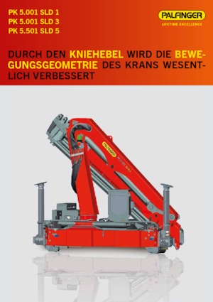 Macarale hidraulice de încărcare Palfinger PK 5.001 SLD 3 C