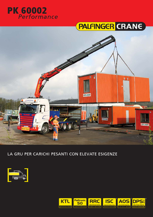 Macarale hidraulice de încărcare Palfinger PK 60002 HPLS C