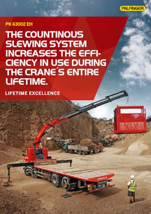 Macarale hidraulice de încărcare Palfinger PK 63002 EH B