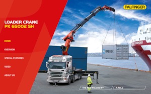 Macarale hidraulice de încărcare Palfinger PK 65002 SH A