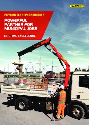 Macarale hidraulice de încărcare Palfinger PK 7.501K SLD 5