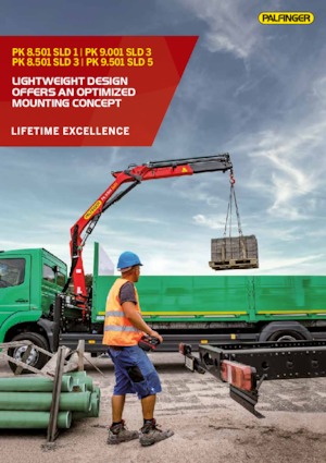 Macarale hidraulice de încărcare Palfinger PK 8.501 SLD 1 C