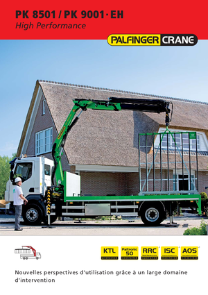 Macarale hidraulice de încărcare Palfinger PK 9001 EH C