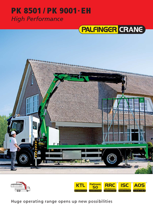 Macarale hidraulice de încărcare Palfinger PK 9001 EH D