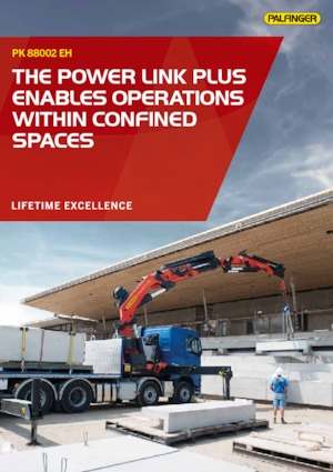 Macarale hidraulice de încărcare Palfinger PK 88002 EH A
