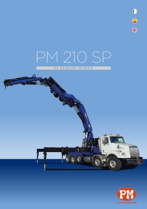 Macarale hidraulice de încărcare PM PM 210 SP