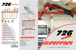 Macarale hidraulice de încărcare Ferrari® SC 726R A4 