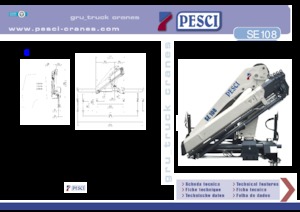 Macarale hidraulice de încărcare Pesci SE 108