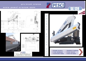Macarale hidraulice de încărcare Pesci SE 128 H2B3