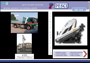 Macarale hidraulice de încărcare Pesci SE 145