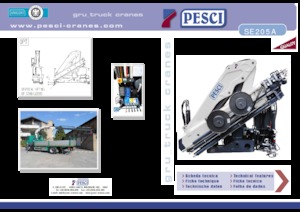 Macarale hidraulice de încărcare Pesci SE 205A
