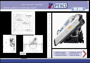 Macarale hidraulice de încărcare Pesci SE 515