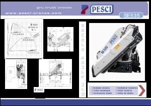 Macarale hidraulice de încărcare Pesci SE 535
