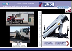 Macarale hidraulice de încărcare Pesci SE 78