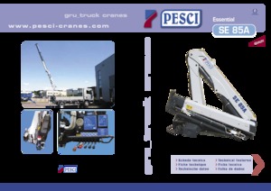 Macarale hidraulice de încărcare Pesci SE 85A H2B3