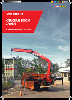 Macarale hidraulice de încărcare Sany SPK 10000 C