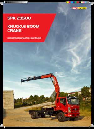 Macarale hidraulice de încărcare Sany SPK 23500 A 