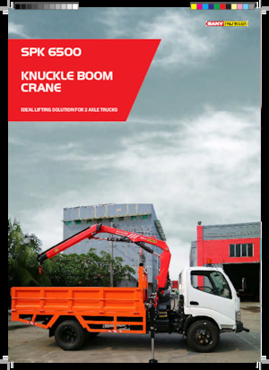 Macarale hidraulice de încărcare Sany SPK 6500 A