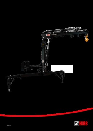 Macarale hidraulice de încărcare Hiab T-CLX 013-2 