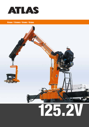 Macarale hidraulice de încărcare T-Atlas TLC 125.2 V A 11