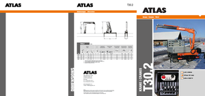 Macarale hidraulice de încărcare T-Atlas TLC T 30.2 A 28