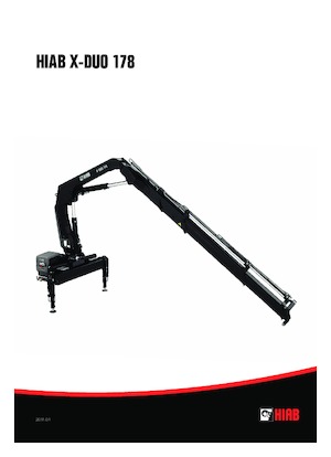 Macarale hidraulice de încărcare Hiab X-Duo 178 E-5
