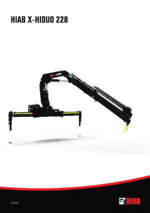 Macarale hidraulice de încărcare Hiab X-HiDuo 228 E-2