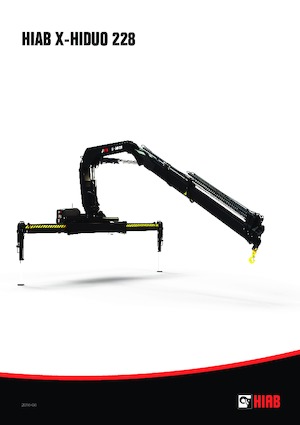 Macarale hidraulice de încărcare Hiab X-HiDuo 228 B-3