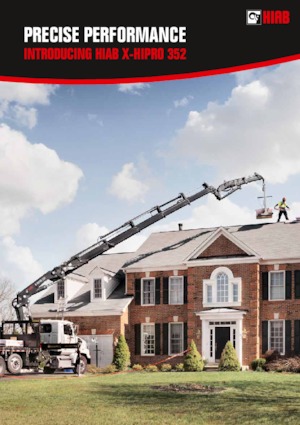 Macarale hidraulice de încărcare Hiab X-HiPro 352 E-6+JIB 70X-4 
