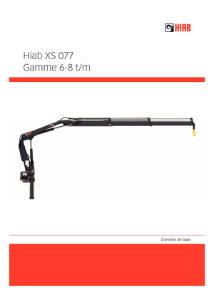 Macarale hidraulice de încărcare Hiab XS 077 B-2 HIDUO