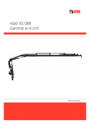 Macarale hidraulice de încărcare Hiab XS 088 B-2 DUO