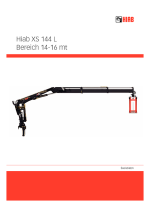 Macarale hidraulice de încărcare Hiab XS 144 DLS-4 PRO