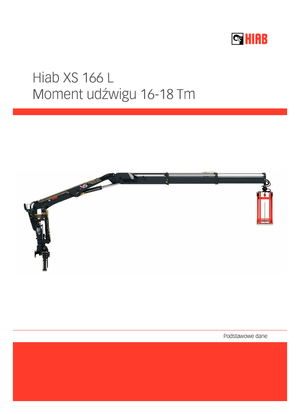 Macarale hidraulice de încărcare Hiab XS 166 DLS-4 PRO