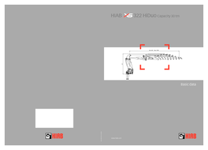 Poduri rulante/macarale rulante Hiab XS 322 EP-2 HIDUO