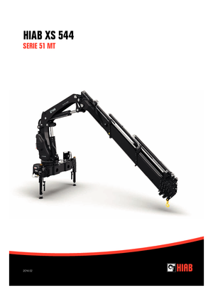 Macarale hidraulice de încărcare Hiab XS 544 E-6 HIPRO