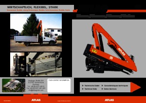 Macarale hidraulice de încărcare Atlas AK 35.1 