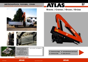 Macarale hidraulice de încărcare Atlas AK 37.3